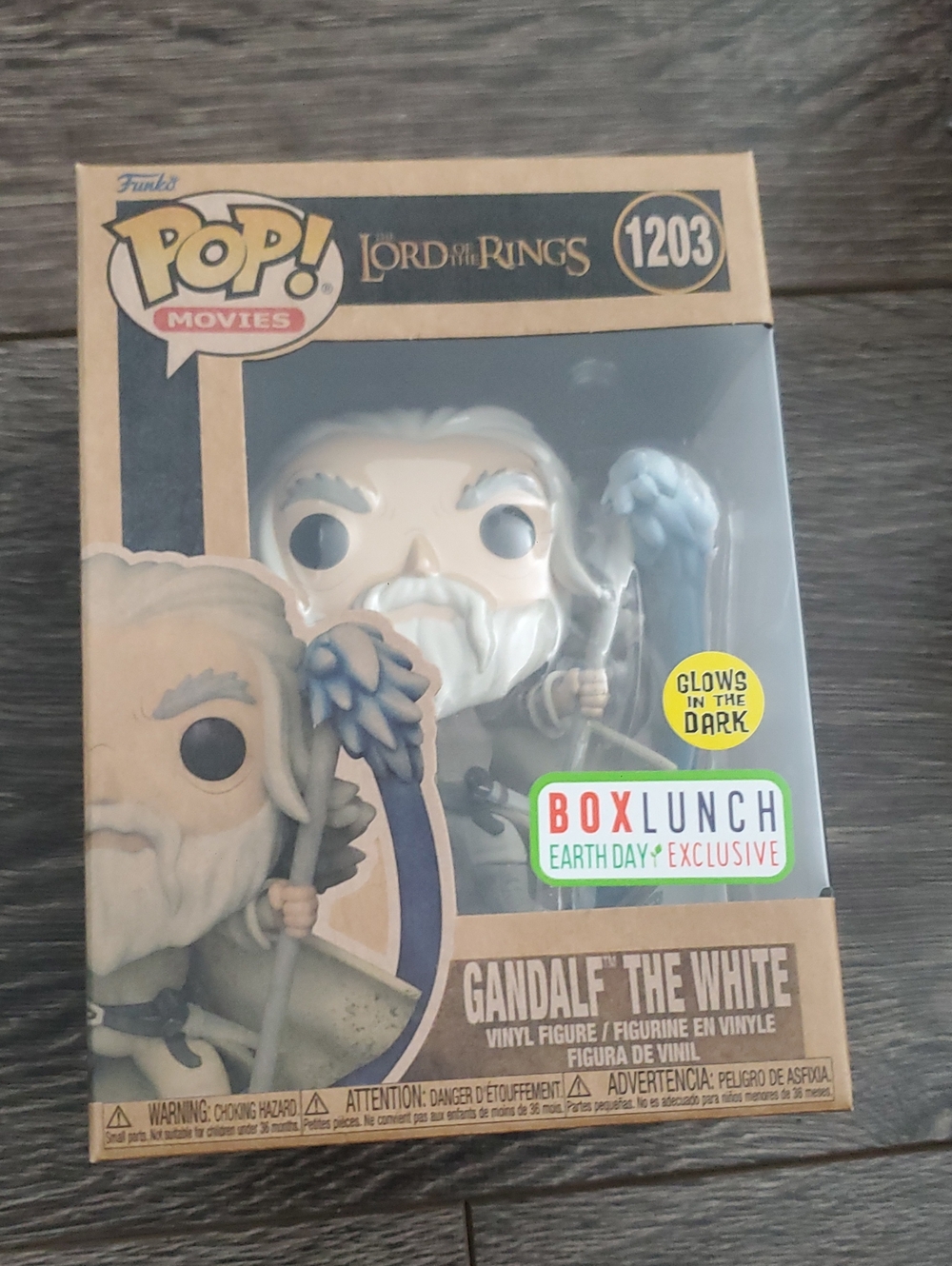 The Lord Of The Rings Gandalf The White#1203 Glows In The Dark